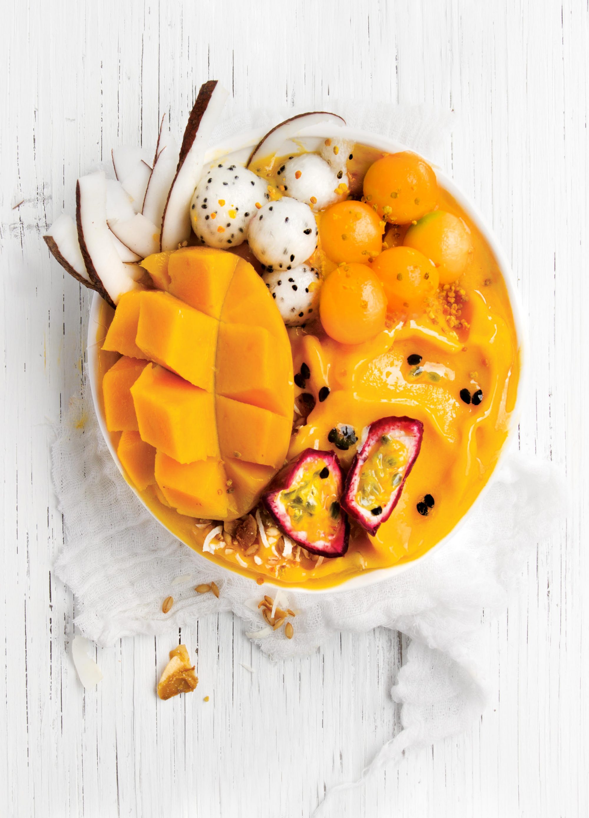 Mango & Passionfruit Coco Smoothie Bowl – COYO